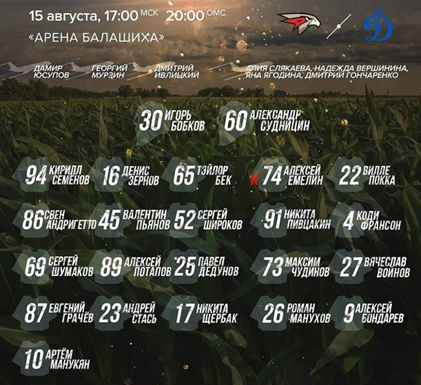 Même dans la KHL, Nikita Scherbak...