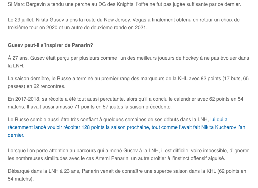 Même TVA Sports le sait...que Marc Bergevin....