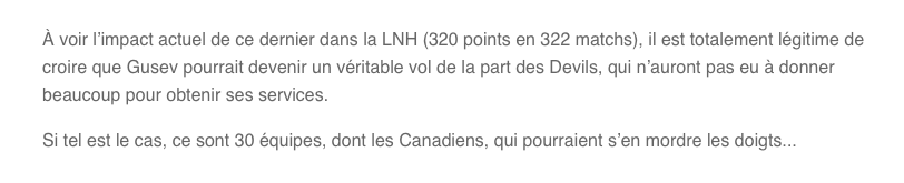 Même TVA Sports le sait...que Marc Bergevin....