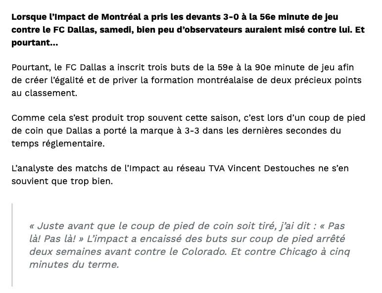 On ACCUSE souvent Hockey30 de porter MALCHANCE aux équipes québécoises...