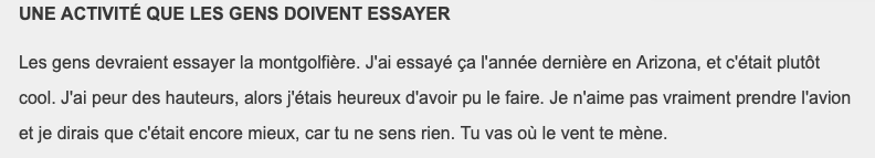 On est POCHE sur la glace...Alors on va être COOL à l'extérieur...