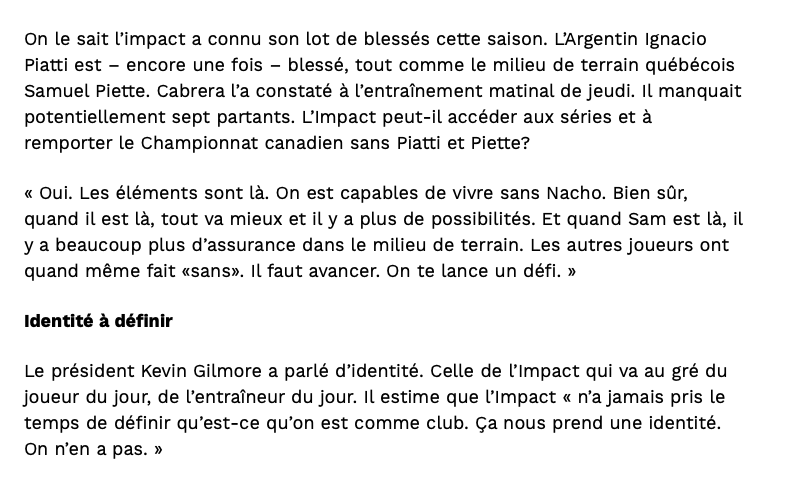 Patrice Bernier...le CONTRAIRE de Renaud Lavoie...