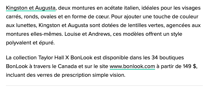 Taylor Hall à Montréal....avec ses lunettes....