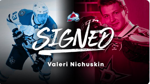 Valeri Nichushkin au Colorado!!!!!