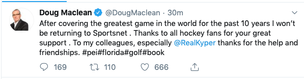 Véritable BOMBE à Sportsnet...