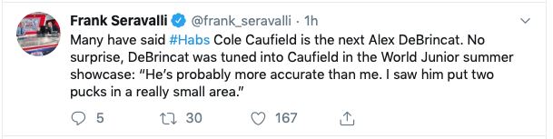 Cole Caufield MEILLEUR que DeBrincat...