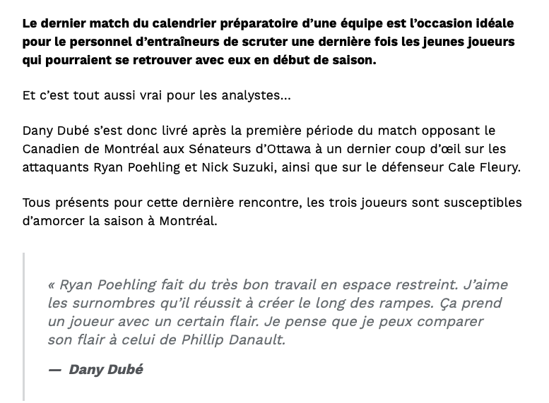 Dany Dubé et les MÉTAPHORES sur les KIDS....