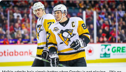 Evgeni Malkin crée la CONTROVERSE à Pittsburgh..