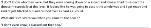 HAHA...Cayden Primeau a perdu des bouts...