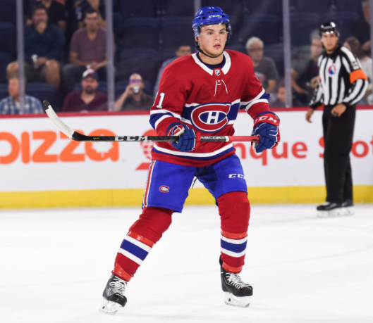 Jake Evans sait qu'il est devant...