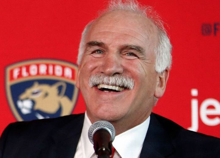 Joel Quenneville ne NIAISE pas avec la PUCK...