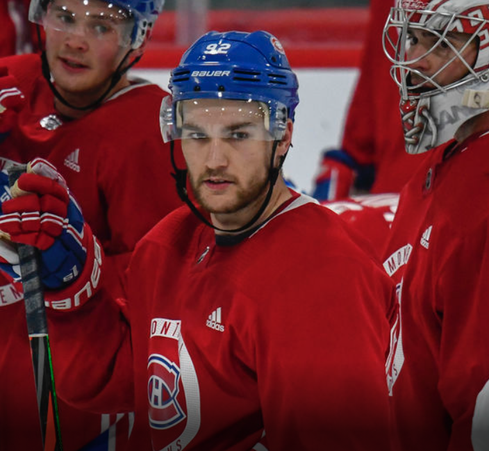 Jonathan Drouin qui compare Nick Suzuki...