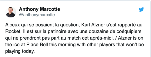 Karl Alzner est tout d'un coup PLUS DOCILE...
