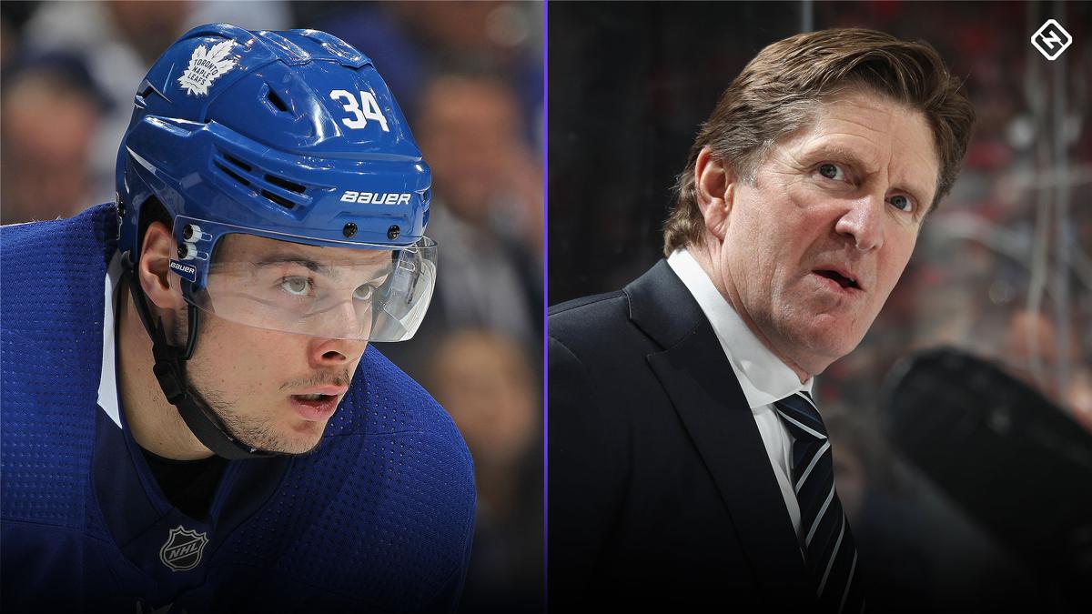 La TENSION va EXPLOSER...Entre Mike Babcock et Auston Matthews....