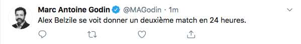 Le CH veut lui donner un dernier bonbon, avant de l'envoyer à Laval...