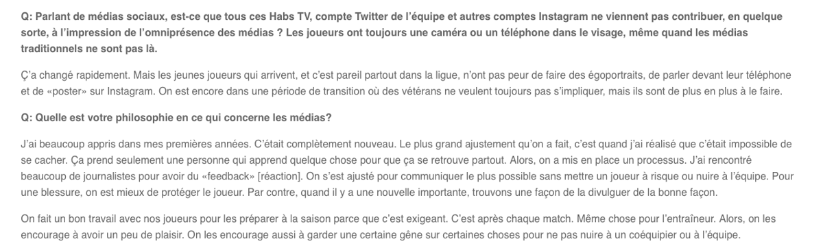 Le PROPRIO le PLUS HYPOCRITE de l'HISTOIRE de la LNH..