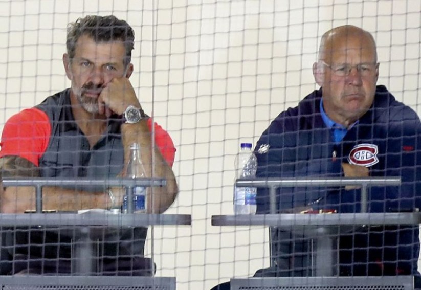 Marc Bergevin et Claude Julien ont l'air impressionné...