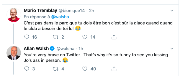Mario Tremblay se moque de Jonathan Drouin...