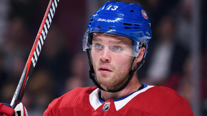 Max Domi n'est pas satisfait de voir ça...