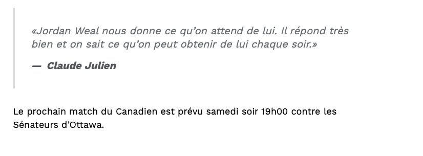 Nick Suzuki à deux doigts de Montréal....