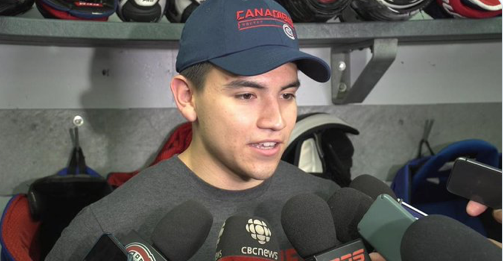 Nick Suzuki affirme qu'il a pris 15 livres de MASSE...