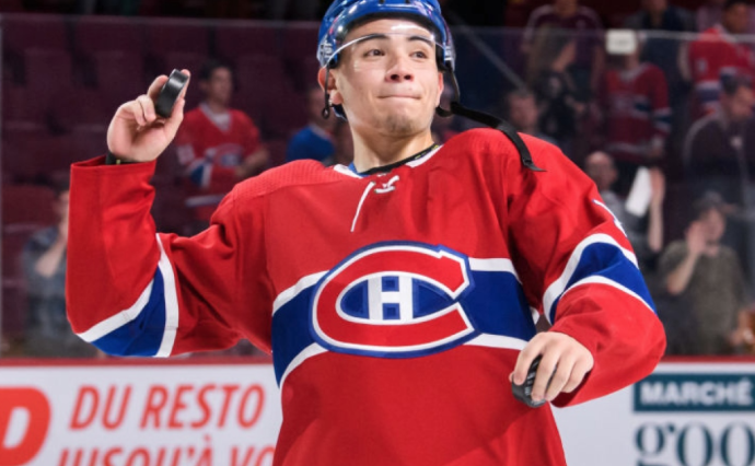 Nick Suzuki et Jordan Weal...comme les 2 doigts de la main....