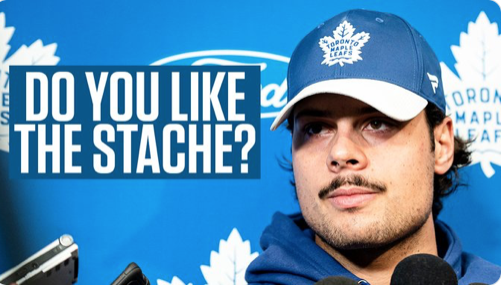 Pourquoi Auston Matthews se laisse pousser la MOUSTACHE de Pablo Escobar