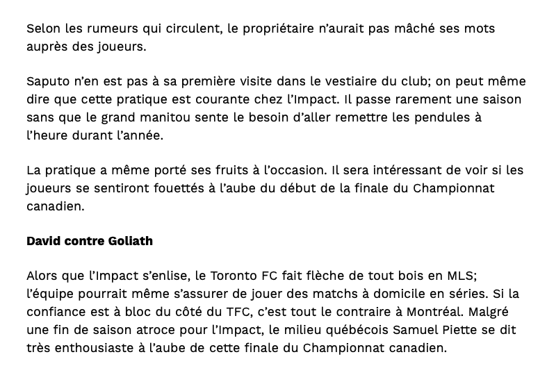 Pourquoi Geoff Molson ne PÈTE JAMAIS de COCHE à ses joueurs?