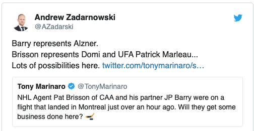 Pourquoi Pat Brisson et son PARTNER JP Barry sont à Montréal?