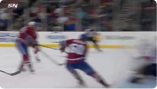 Ryan Poehling avait été tranquille...