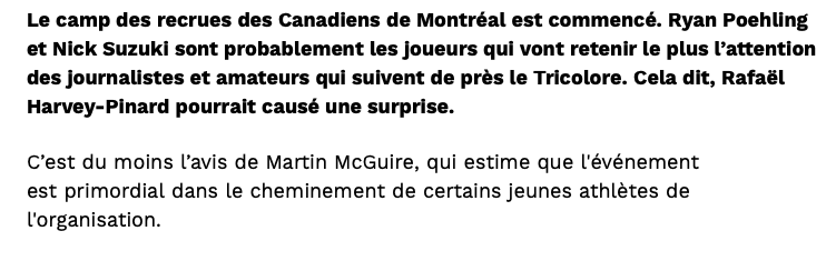 Si Harvey-Pinard n'était pas Québécois...