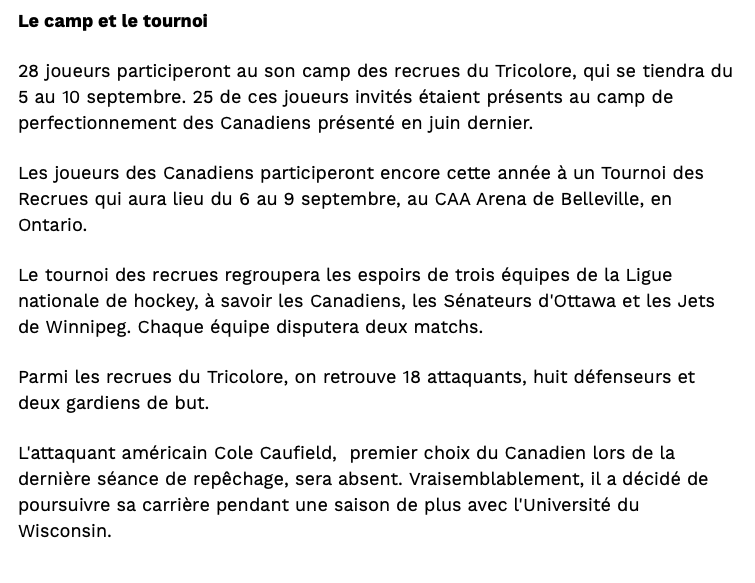 Si Harvey-Pinard n'était pas Québécois...