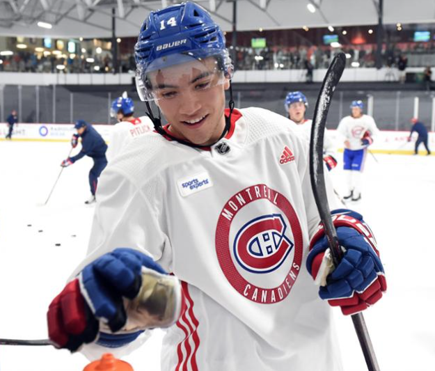 Si Nick Suzuki joue comme ça au vrai camp...