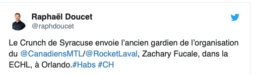 Zach Fucale doit comprendre....