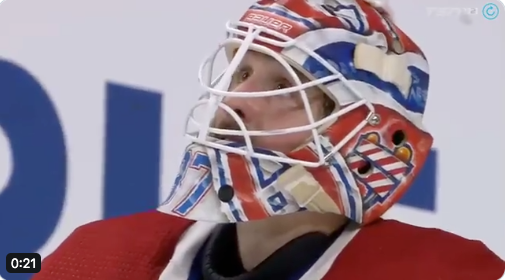 AYOYE...Keith Kinkaid a l'arrêt de l'année !!!