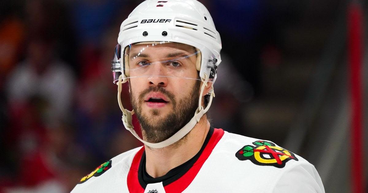 Brent Seabrook PÈTE UNE COCHE....