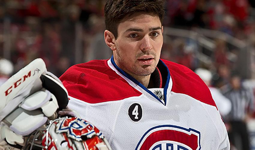 Carey Price 26e de la LNH parmi les gardiens avec au moins 3 départs..