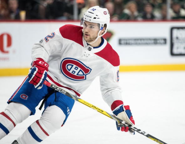 C'est rendu que Drouin se traînait les pieds...