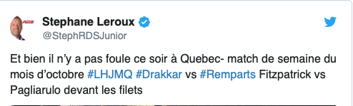 C'est VIDE à Québec...