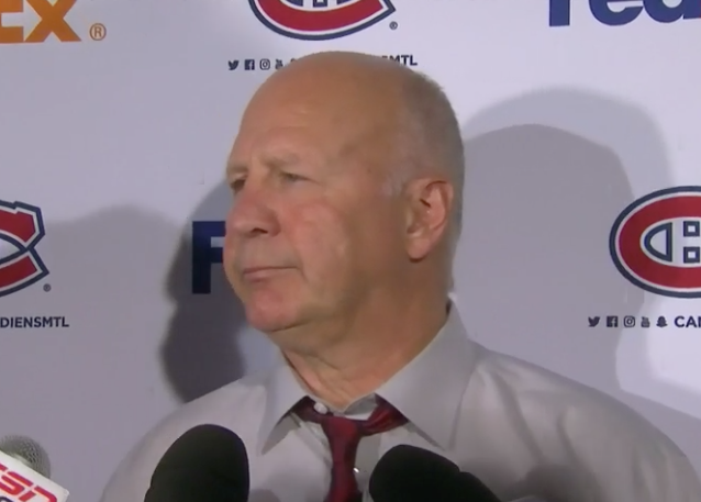 Claude Julien fait juste mettre son équipe sur le SPOT...