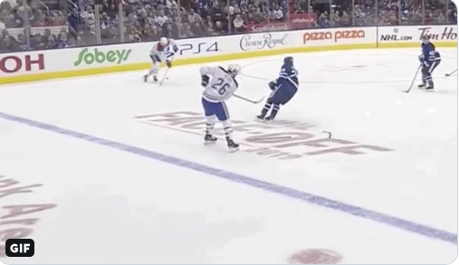 HAHAHA...Quel ÉPAIS ce Kapanen...