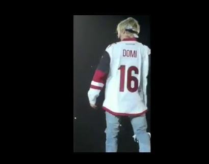 Justin Bieber, un GRAND CHUMMÉ de Max Domi!!!! WOW!!!!