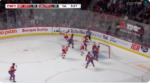 Le 4e trio des Wings, contre le 1er du CH !!!