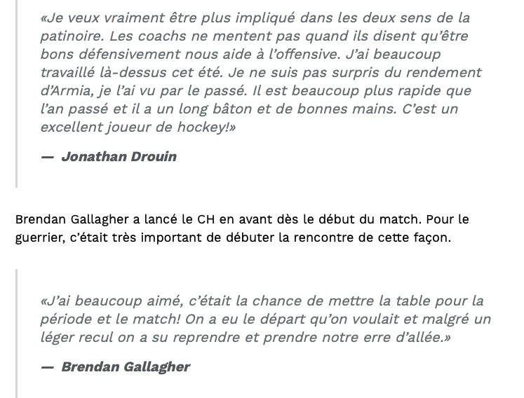 Le CROSBY-DRAISAITL du CH....