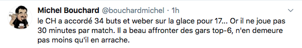 Les FEFANS qui défendent encore Shea Weber...