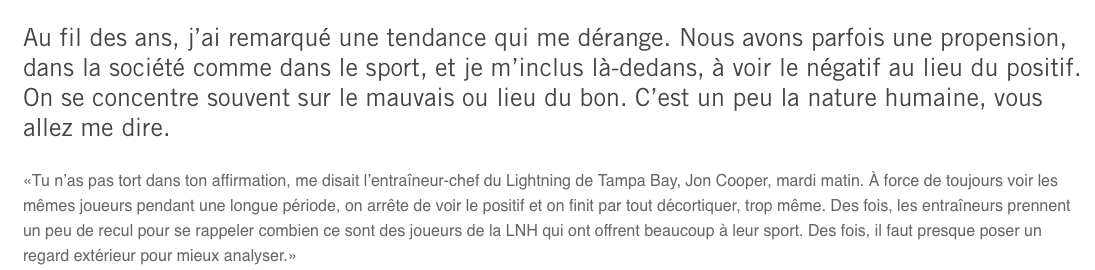 Louis Jean et les joueurs du Lightning....prennent Shea Weber en PITIÉ...