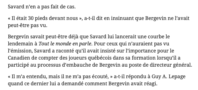 Molson aurait tenté de convaincre le Journal de Montréal de ne pas sortir cet article...