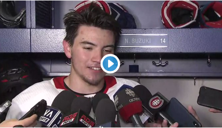 Nick Suzuki et Cale Fleury...Rêvent ÉVEILLÉS....