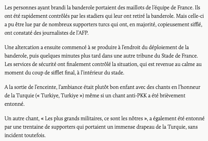 Quand des joueurs de soccer supportent....un MASSACRE humain...