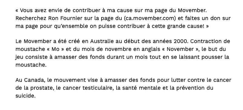 Ron Fournier se fait POUSSER la MOUSTACHE!!!!